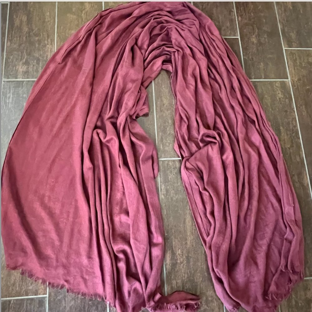 Burgundy Scarf bought in Dubai